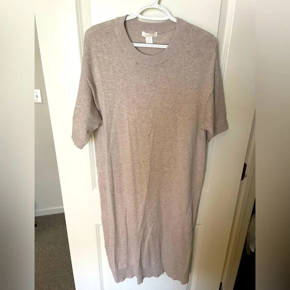 H&M Basics Oversized Knit Dress